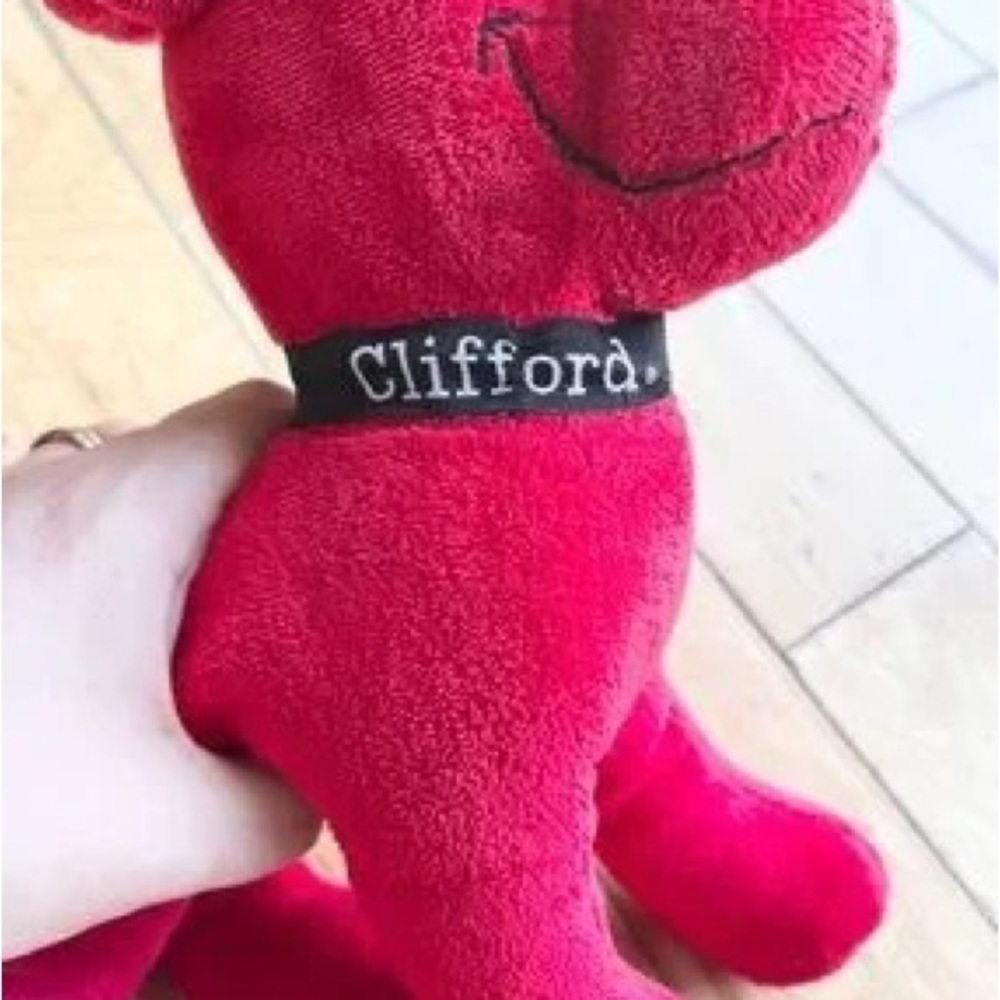 Red Plush Dog Toy - Soft Pet Plush Toy - Picture 7 of 7